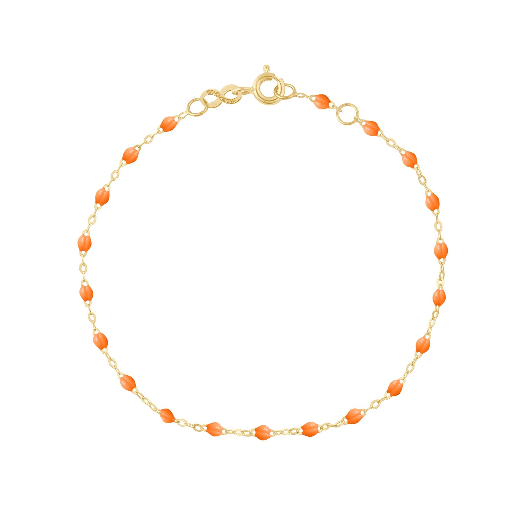 Gigi Clozeau - Classic Gigi Mandarine bracelet, Yellow Gold, 5.9"