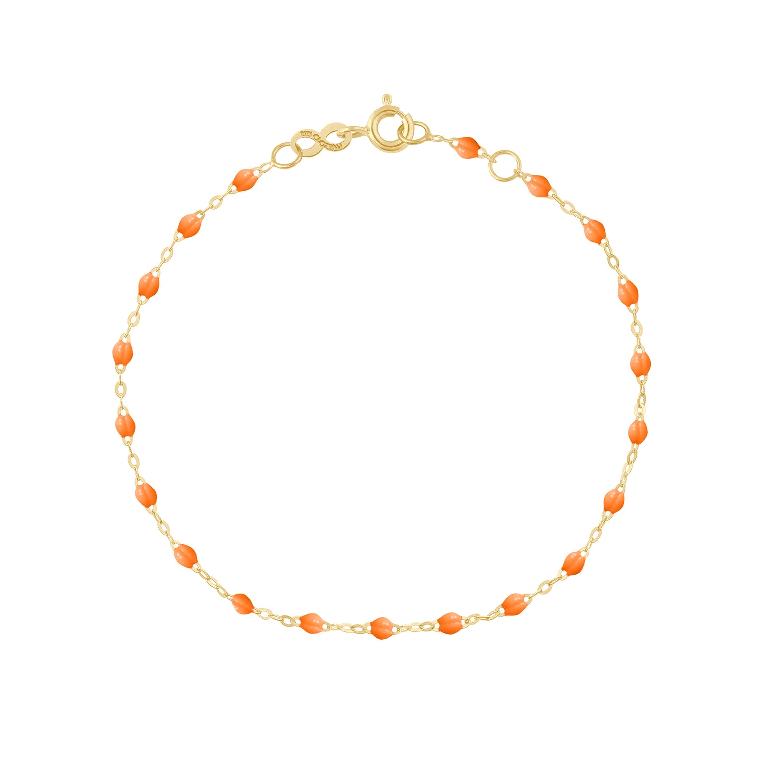 Gigi Clozeau - Classic Gigi Mandarine bracelet, Yellow Gold, 6.7"