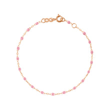 Gigi Clozeau - Classic Gigi Fuchsia bracelet, Rose Gold, 6.7"