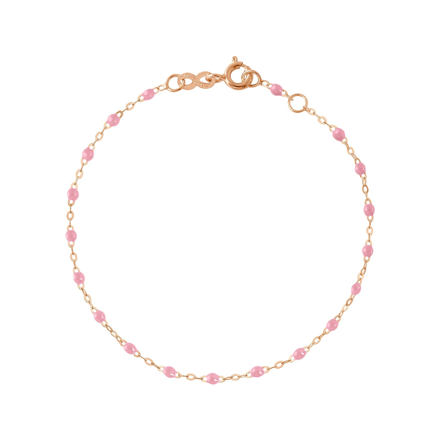 Gigi Clozeau - Classic Gigi Fuchsia bracelet, Rose Gold, 7.5"