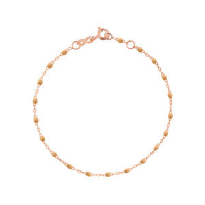 Gigi Clozeau - Classic Gigi Nude bracelet, Rose Gold, 5.9"