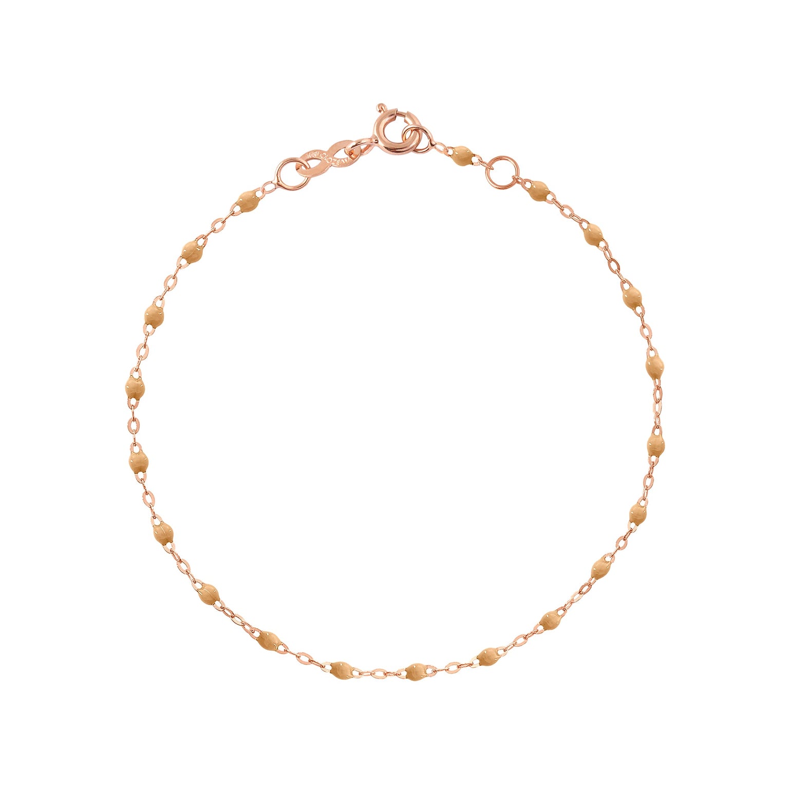 Gigi Clozeau - Classic Gigi Nude bracelet, Rose Gold, 7.5"