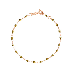 Gigi Clozeau - Classic Gigi Gold bracelet, Rose Gold, 7.5"