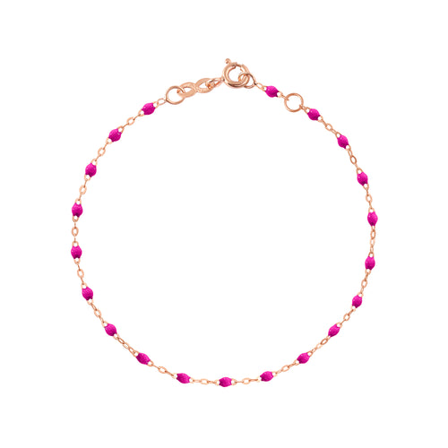 Gigi Clozeau - Classic Gigi Candy bracelet, Rose Gold, 6.7
