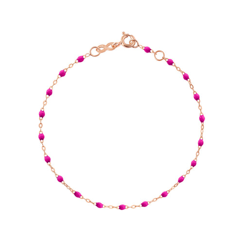 Gigi Clozeau - Classic Gigi Candy bracelet, Rose Gold, 7.5