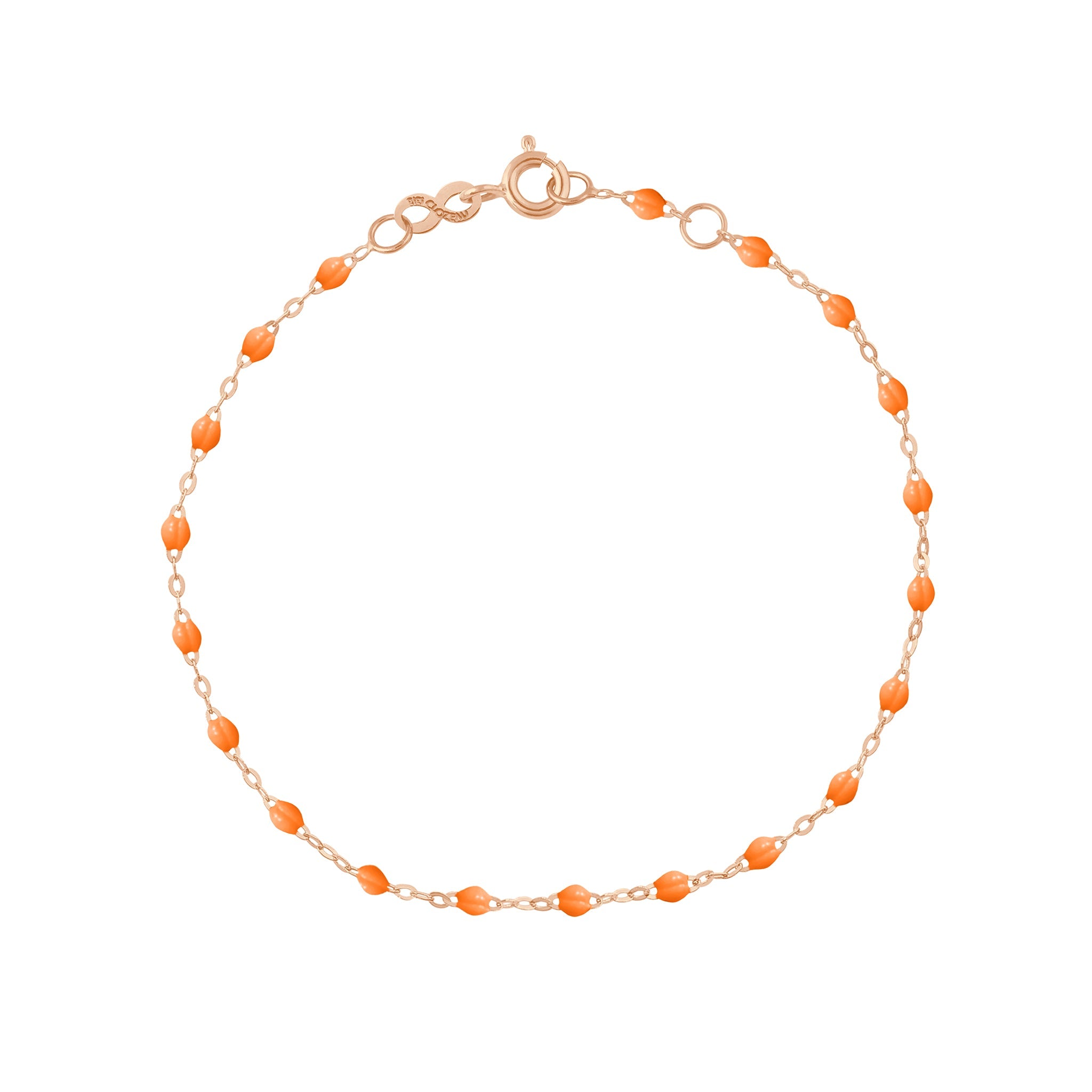 Gigi Clozeau - Classic Gigi Mandarine bracelet, Rose Gold, 7.5"