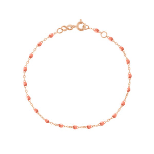 Gigi Clozeau - Classic Gigi Saumon bracelet, Rose Gold, 5.9"