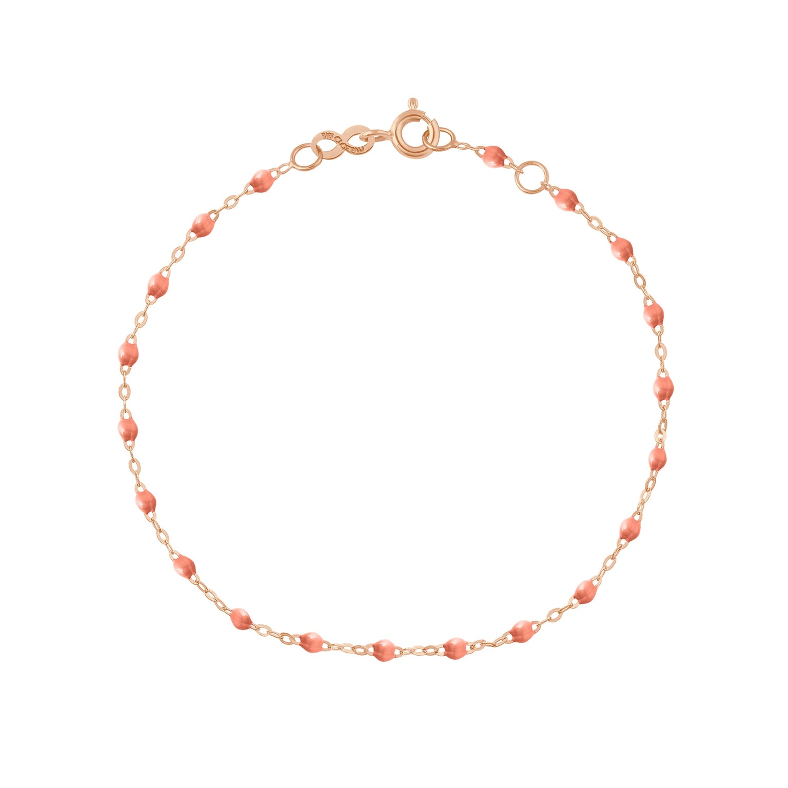 Gigi Clozeau - Classic Gigi Saumon bracelet, Rose Gold, 7.5"