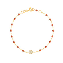 Gigi Clozeau - Puce Classic Gigi Fauve diamond bracelet, Yellow Gold, 6.7"