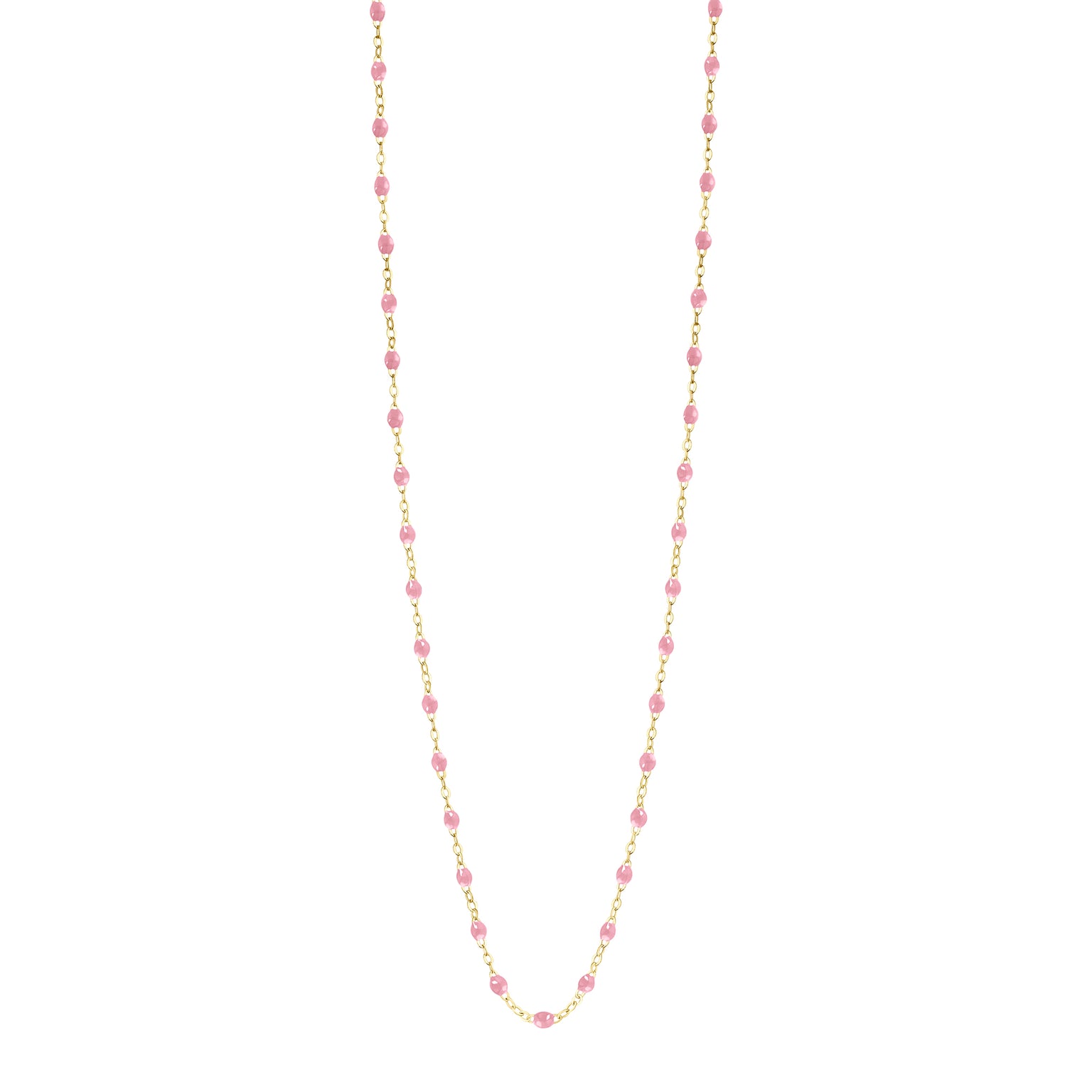 Gigi Clozeau - Classic Gigi Fuchsia sautoir, Yellow Gold, 34"