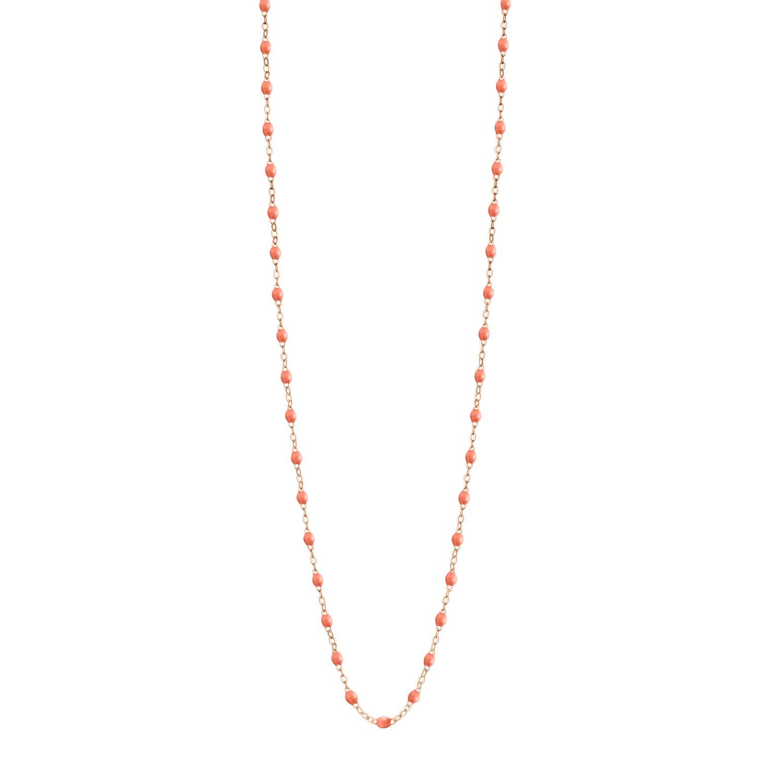 Gigi Clozeau - Classic Gigi Saumon sautoir, Rose Gold, 34"