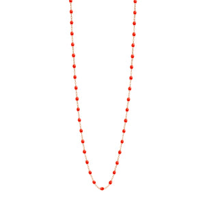 Gigi Clozeau - Classic Gigi Coral sautoir, Rose Gold, 34"