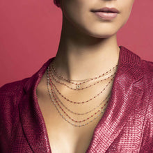 Gigi Clozeau - Classic Gigi Sparkle necklace, Yellow Gold, 19.7"