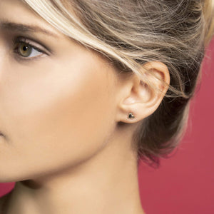 Gigi Clozeau - Lucky Heart earrings, Rose Gold