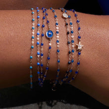 Gigi Clozeau - Star Classic Gigi Lapis diamond bracelet, Rose Gold, 6.7"
