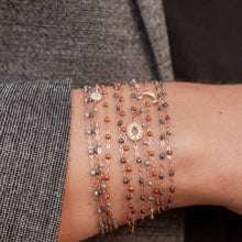 Gigi Clozeau - Classic Gigi Silver bracelet, Rose Gold, 5.9"