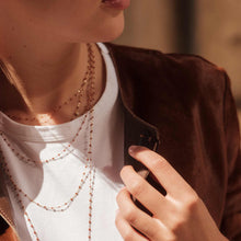 Gigi Clozeau - Classic Gigi Fauve sautoir, Rose Gold, 23.6"