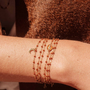 Gigi Clozeau - Classic Gigi Fauve bracelet, Yellow Gold, 5.9"
