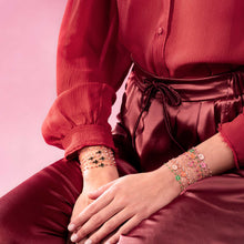 Gigi Clozeau - Cactus Classic Gigi Orange bracelet, Rose Gold, 6.7"