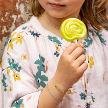 Gigi Clozeau - Little Gigi Jade bracelet, Oval plaque, Yellow Gold, 5.1"