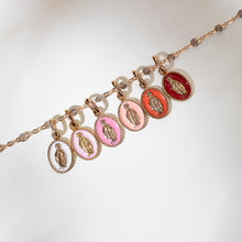 Gigi Clozeau - Madone White Resin pendant, Rose gold