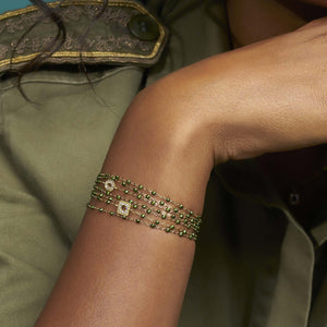 Gigi Clozeau - Classic Gigi Scarab Bracelet, Yellow Gold, 7.5"