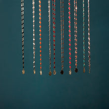 Gigi Clozeau - Madone Charm Classic Gigi Black necklace, Rose Gold, 16.5"