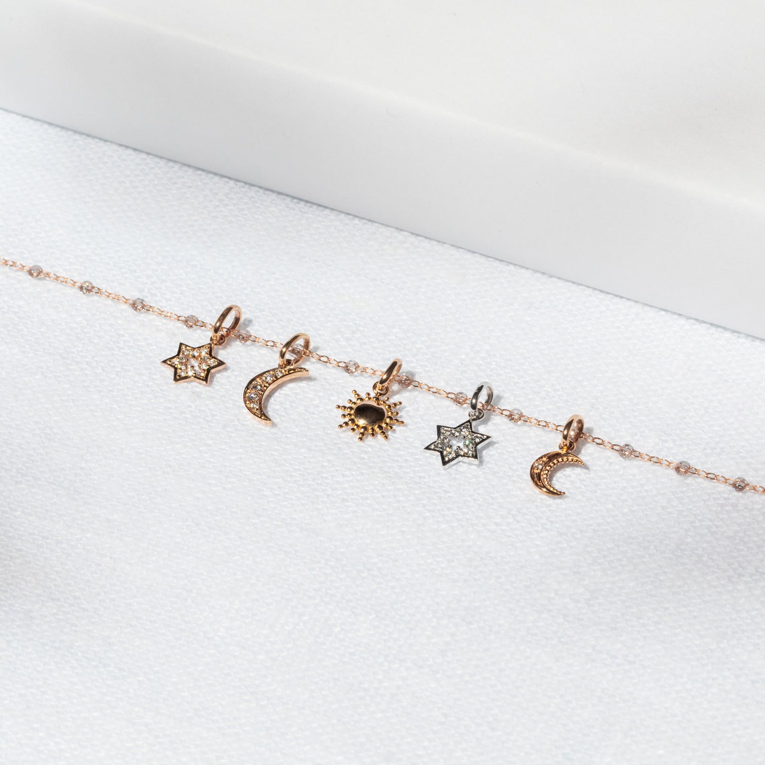 Gigi Clozeau - Star of David diamond pendant, White Gold