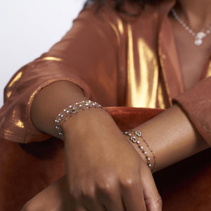 Gigi Clozeau - Heart Supreme Classic Gigi diamond bracelet, Quartz, Yellow Gold, 6.7"