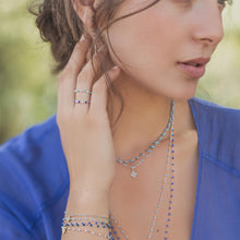 Gigi Clozeau - Classic Gigi Sapphire bracelet, Rose Gold, 6.7"