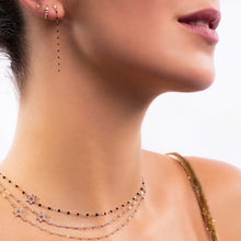 Gigi Clozeau - Star of David Classic Gigi Black diamond necklace, Rose Gold, 16.5"