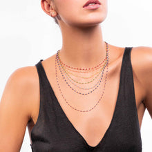 Gigi Clozeau - Classic Gigi Lapis necklace, Rose Gold, 19.7"