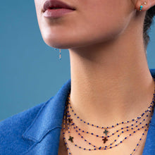 Gigi Clozeau - Classic Gigi Turquoise Green hoops, Rose Gold