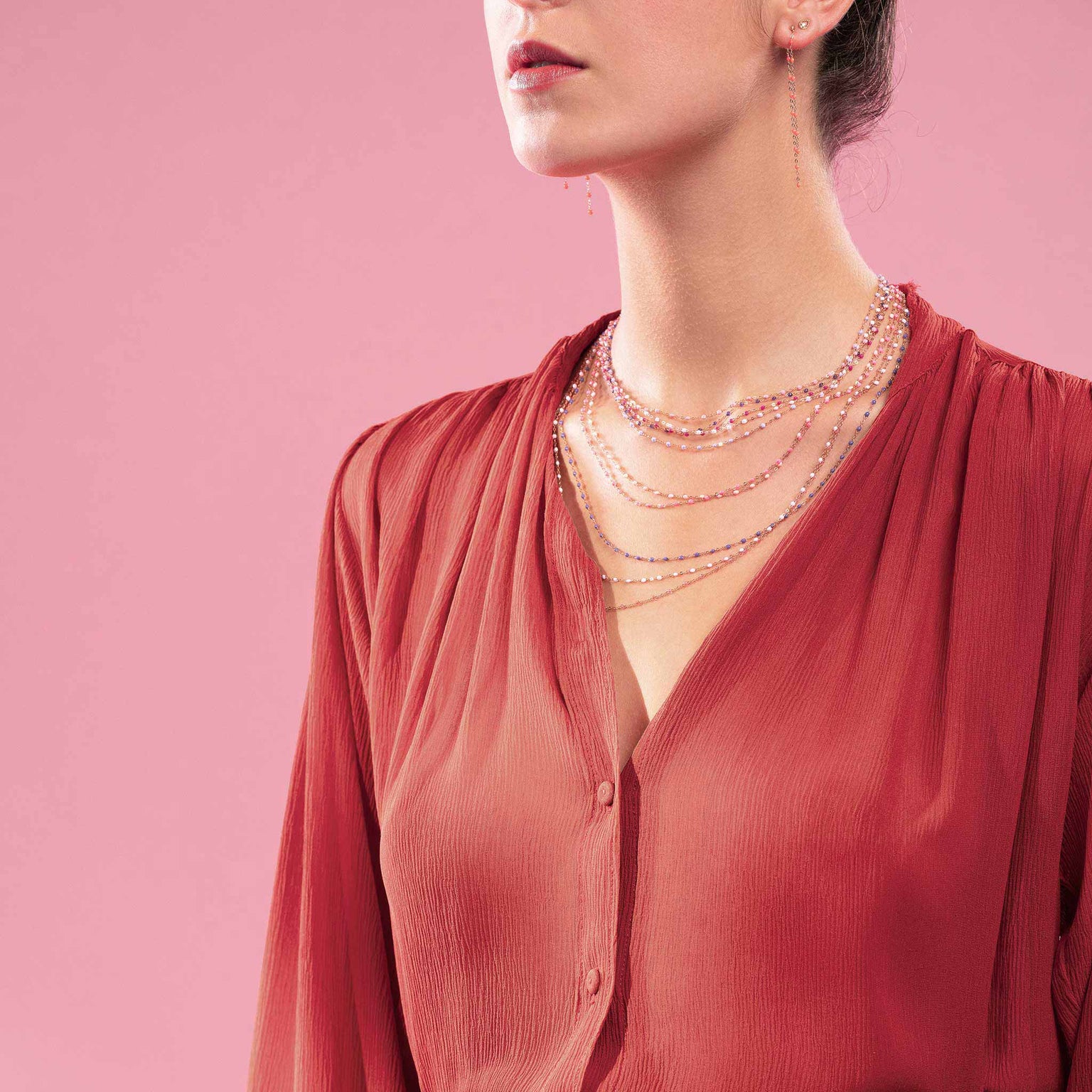 Classic Gigi Copper Necklace by Gigi Clozeau - NEWTWIST