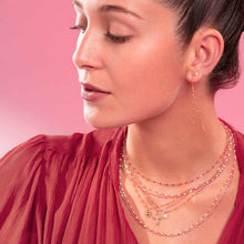 Gigi Clozeau - Lucky Lotus diamond earrings, Rose Gold