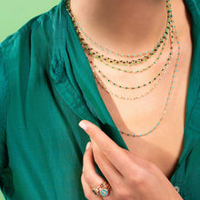Gigi Clozeau - Classic Gigi Jade sautoir, Rose Gold, 23.6"