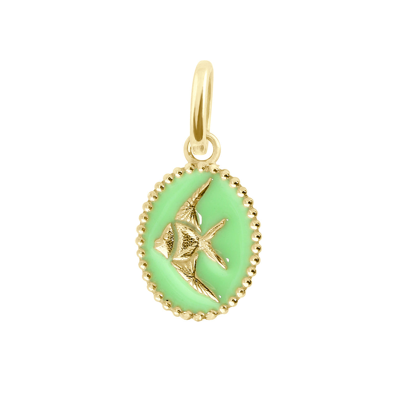Gigi Clozeau - Anis Angelfish Pendant, Yellow Gold