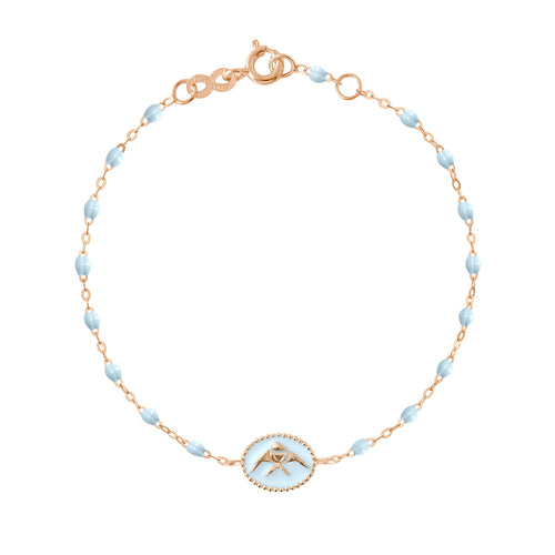Gigi Clozeau - Baby Blue Angelfish Bracelet, Rose Gold, 6.7