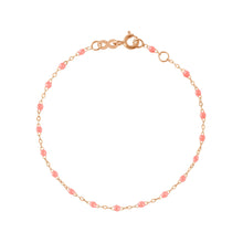 Gigi Clozeau - Baby Classic Gigi Fuchsia bracelet, Rose Gold, 5.1"