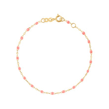 Gigi Clozeau - Baby Classic Gigi Fuchsia bracelet, Yellow Gold, 5.1"