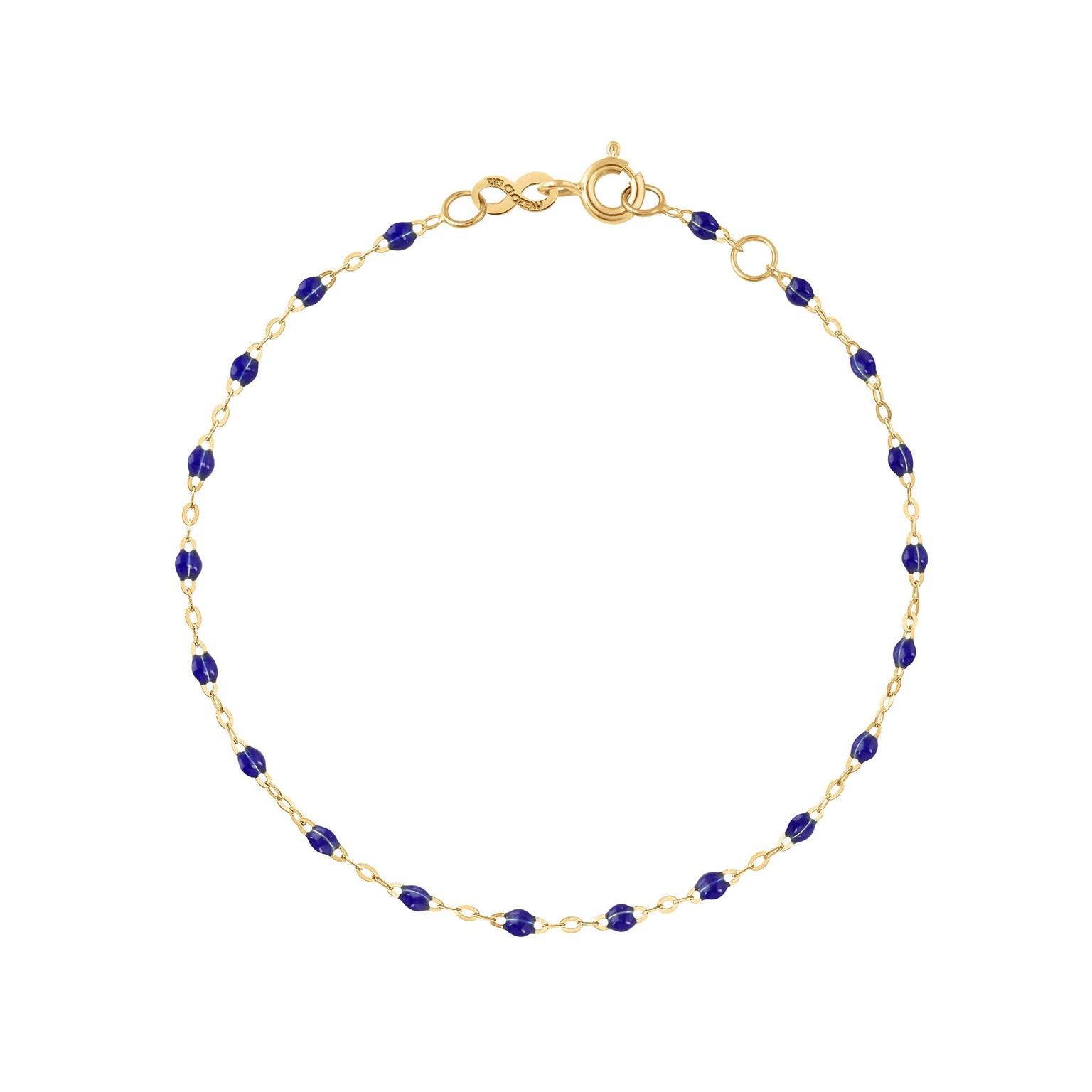 Gigi Clozeau - Baby Classic Gigi Lapis bracelet, Yellow Gold, 5.1"