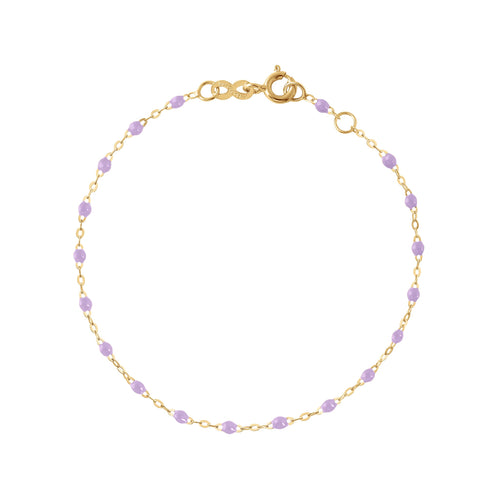 Gigi Clozeau - Baby Classic Gigi Lilac bracelet, Yellow Gold, 5.1