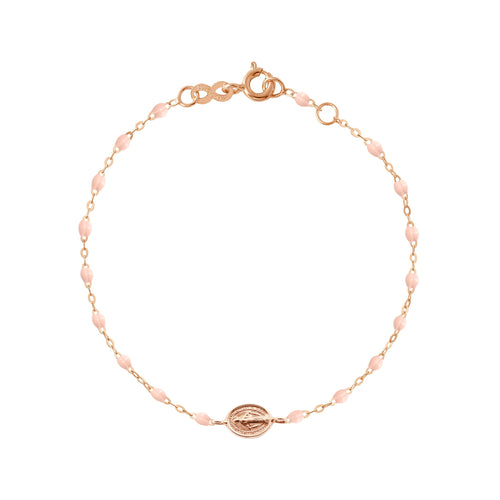 Gigi Clozeau - Baby Madone Charm Classic Gigi Baby Pink bracelet, Rose Gold, 5.1