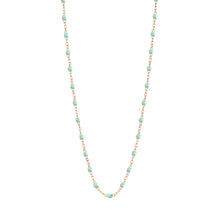 Gigi Clozeau - Child Classic Gigi Jade necklace, Rose Gold, 13"