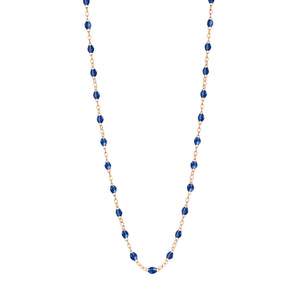 Gigi Clozeau - Child Classic Gigi Lapis necklace, Rose Gold, 13"