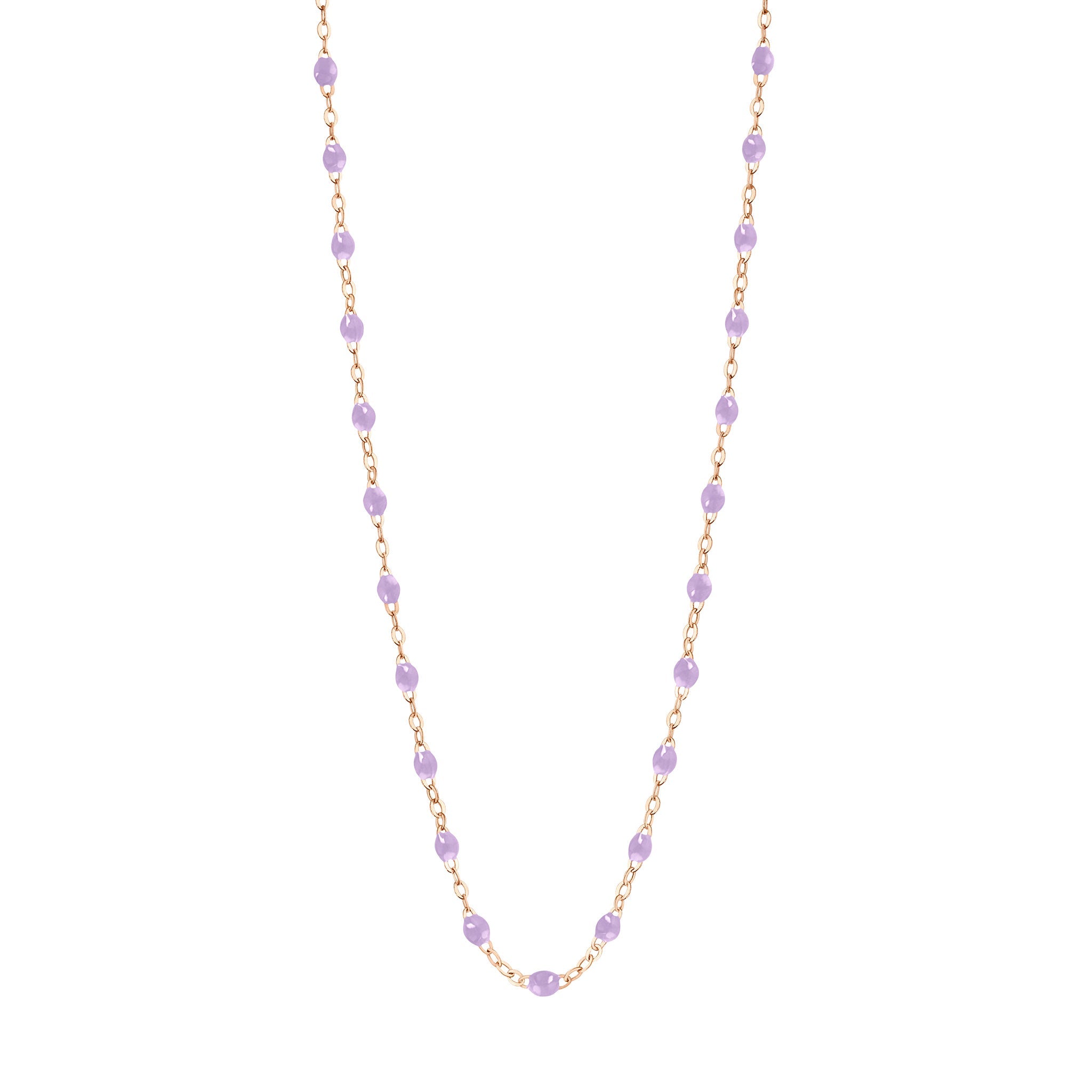 Gigi Clozeau - Child Classic Gigi Lilac necklace, Rose Gold, 13"