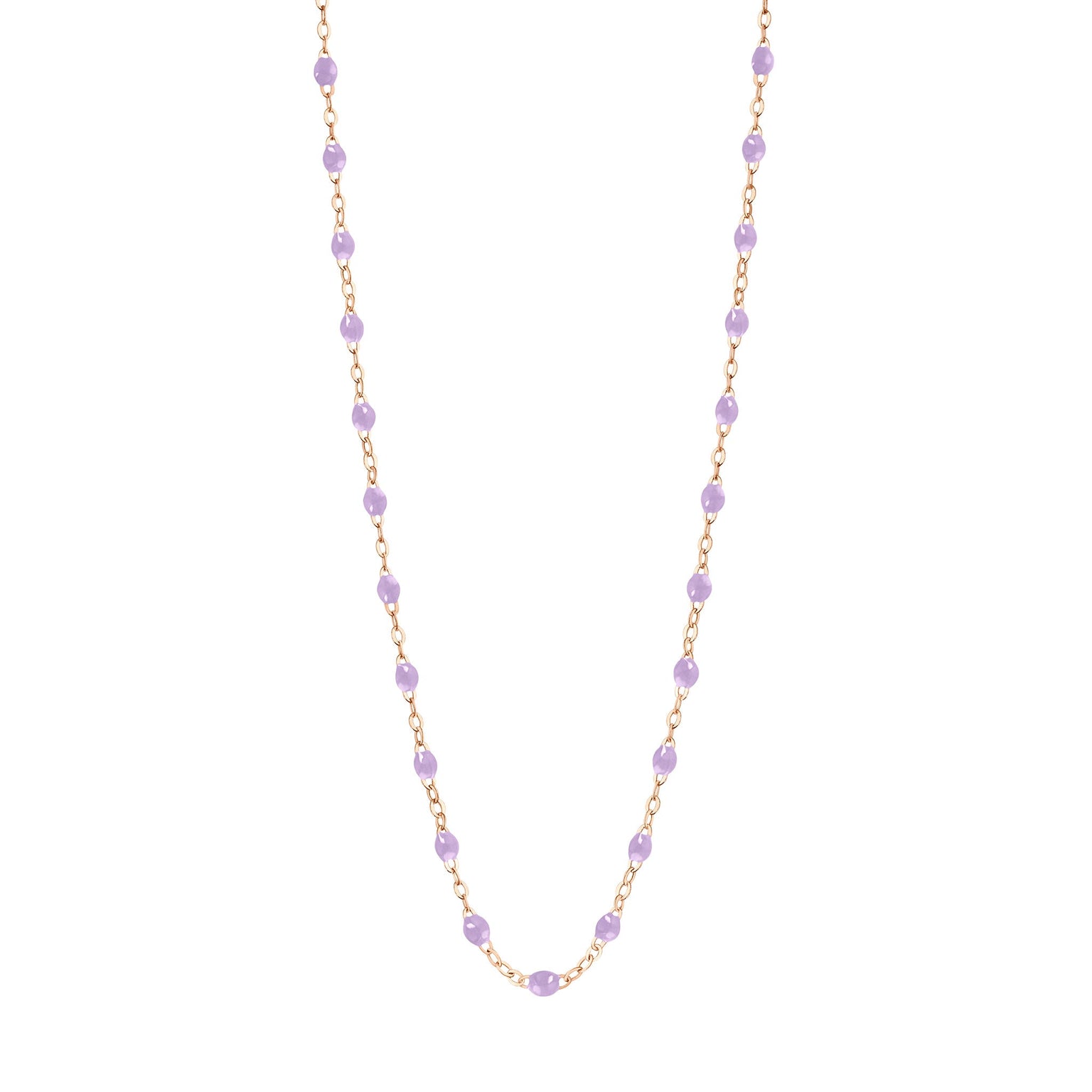 Gigi Clozeau - Child Classic Gigi Lilac necklace, Rose Gold, 13"