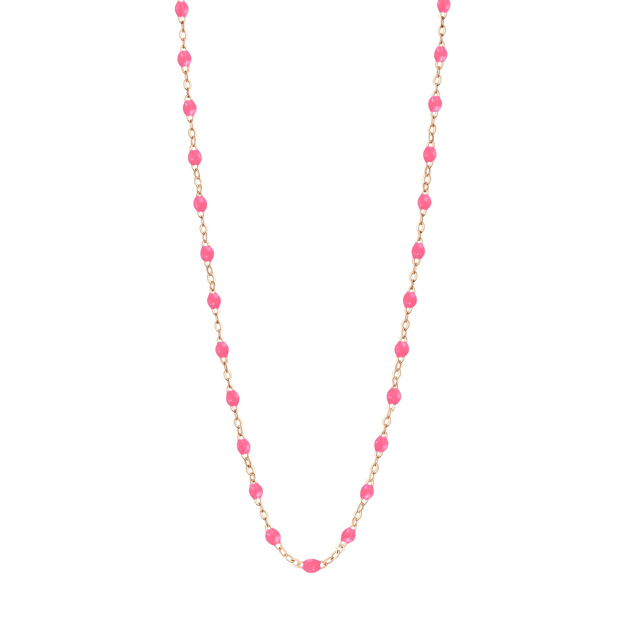 Gigi Clozeau - Child Classic Gigi Pink necklace, Rose Gold, 13"