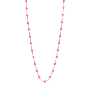 Gigi Clozeau - Child Classic Gigi Pink necklace, Rose Gold, 13"