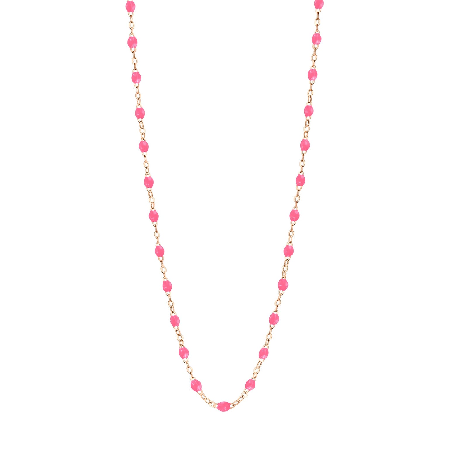 Gigi Clozeau - Child Classic Gigi Pink necklace, Rose Gold, 13"